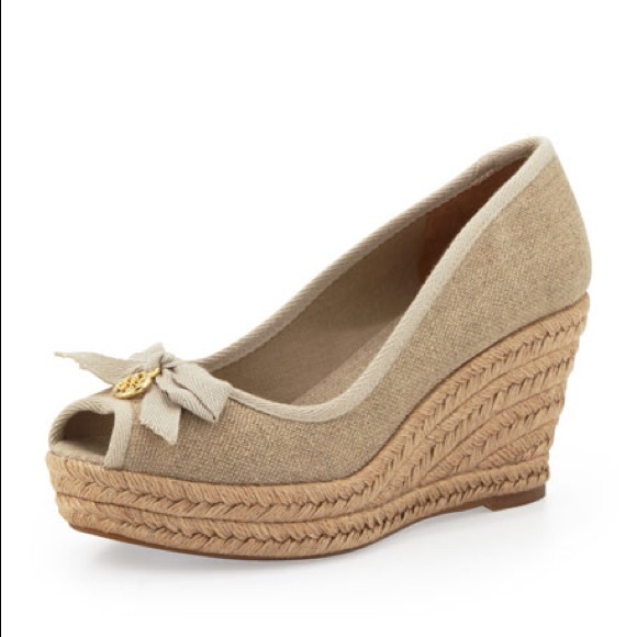 Tory burch jackie wedge espadrille Clearance